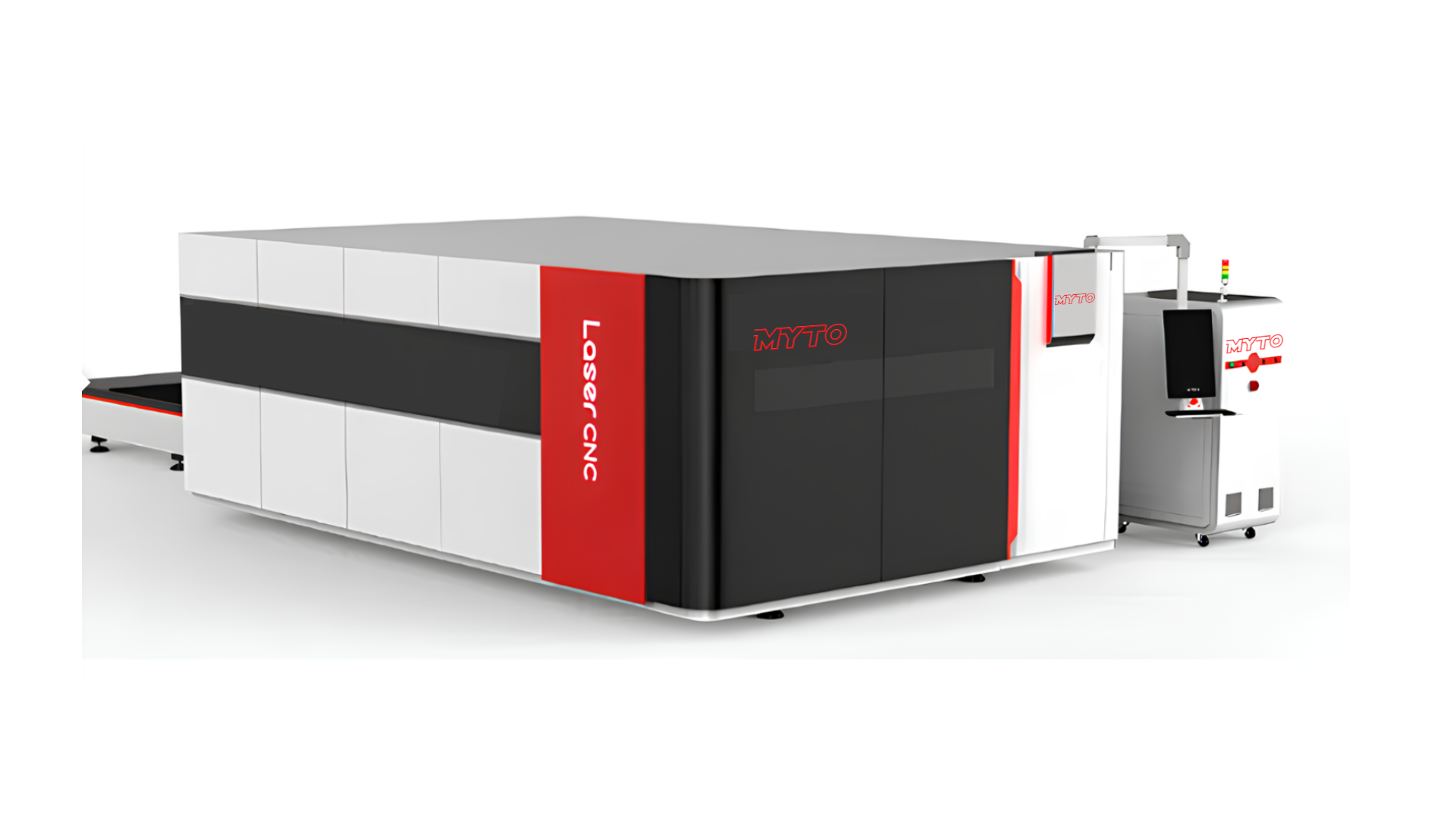 Macchina per il taglio laser con copertura totale